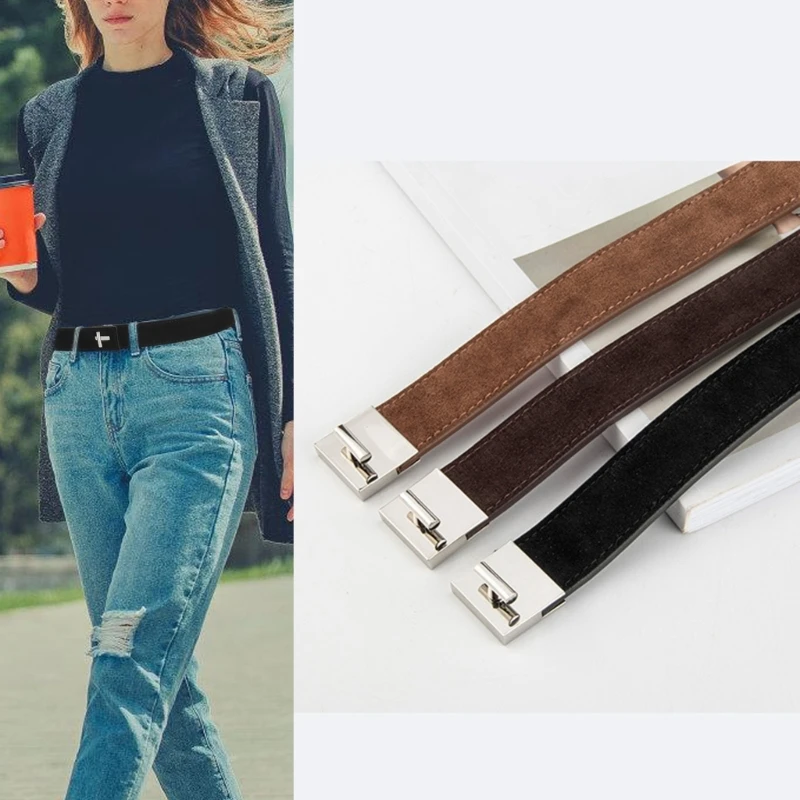 

Fashionable Ladies' Belt Business Casual Waistband Retros Millennialist Belt for Everyday Styles