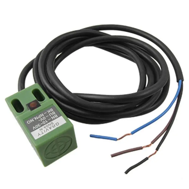 AA08-6X SN04-N DC 10-30V NPN 3-Wire 4Mm Approach Sensor Inductive Proximity Switch