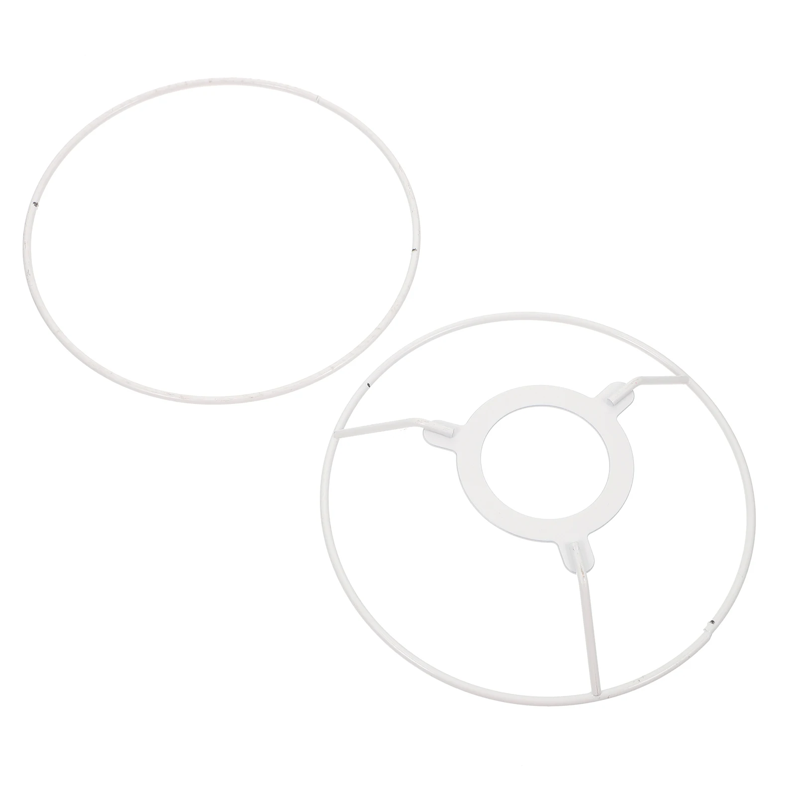 

Iron Lampshade Frame Material DIY Pendant Light Support Chandelier Bracket Smooth Anti-rust Home Decor Lighting