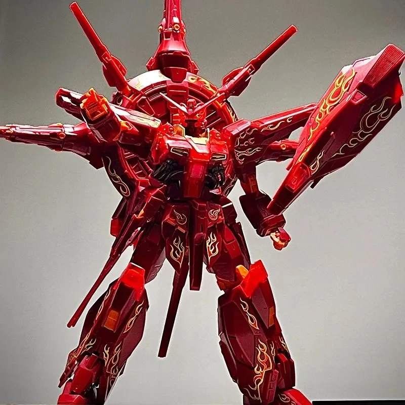

Сборная модель MG 1/100 Crimson Lotus Providence: подвижная фигурка, настольное украшение, игрушка-головоломка, коллекционный подарок