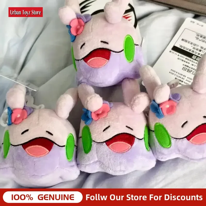 Genuine Pokémon Unrelated Weather Series Cute Pikachu Slowpoke Psyduck Plush Keychain Home Deco Collectible Gifts For Adult Fans