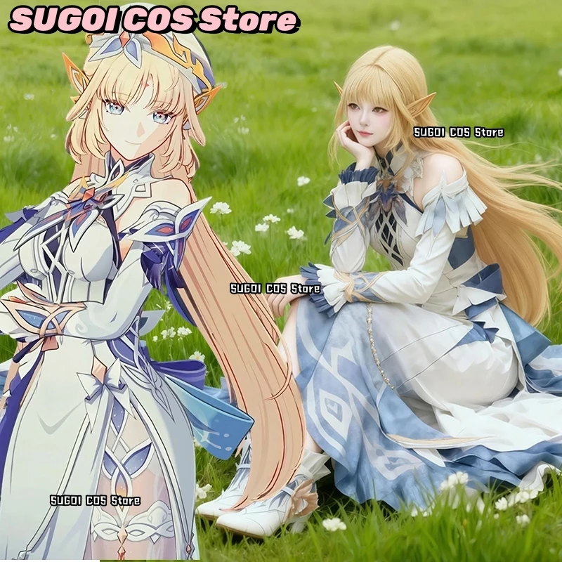 

SUGOI COS@Nicole Reeyn Косплей Костюм Genshin Impact Witch Аниме Николь Реййн Маскировочная Одежда Хэллоуин Тематическая Вечеринка Одеваются