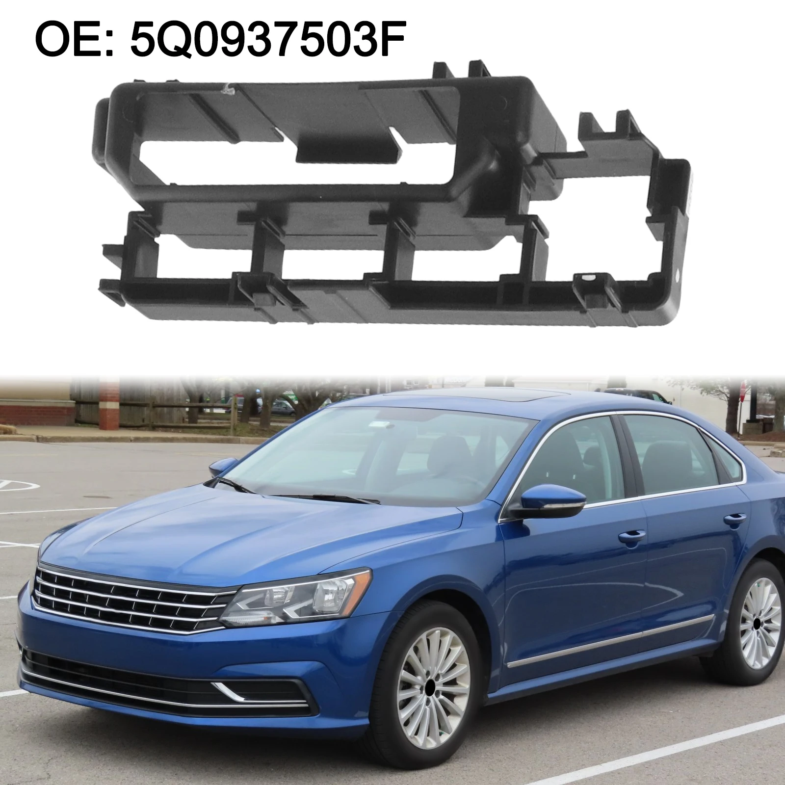 

5Q0937503F Plastic Bracket for Parking Detection Compatible with For Golf For A3 For Magotan Easy Installation