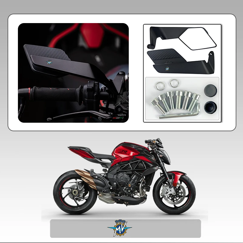 

Зеркало заднего вида из сплава премиум-класса для мотоцикла 360° ° Регулируемое ветрокрыло для MV Agusta F3 675 Brutale 800 1000 Turismo Veloce RC