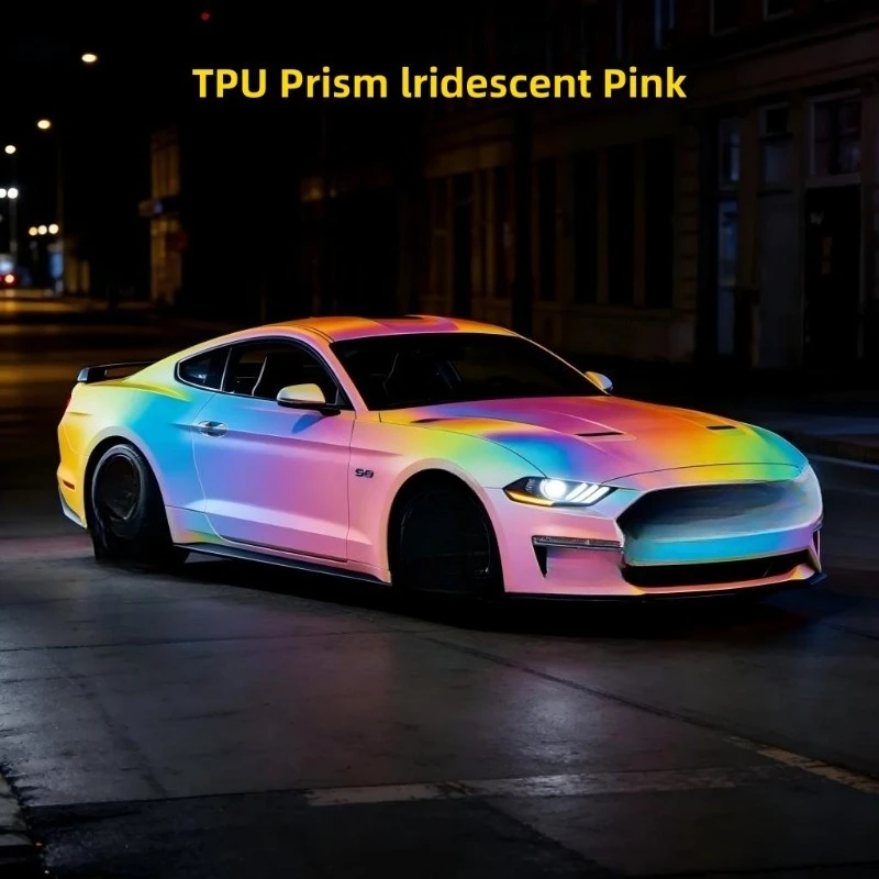 FYL Prism Iridescent Series Color Shift Satin TPU PPF Chameleon Effect Self Healing Car Wrap Paint Protection Film Anti Scratch