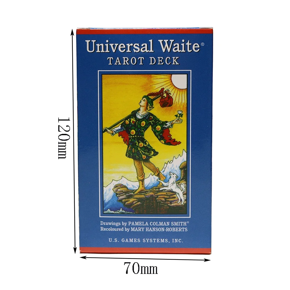 Large size sturdy deck Universal Waite Tarot Deck Cards with Guide Book for Beginners.78-Card Deck.Tracking Available Logistic