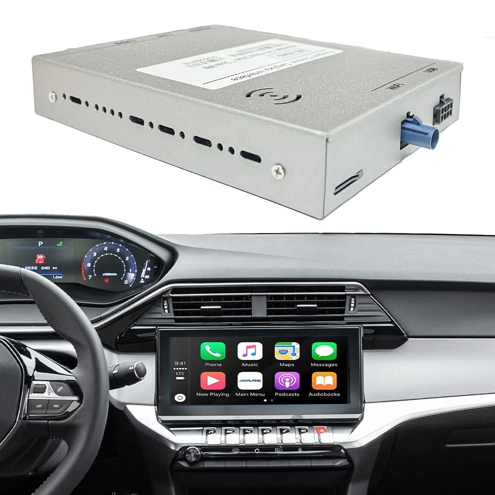 High qualityCar Electronic Rear  Interface for   307 308 Android Auto Wireless Carplay