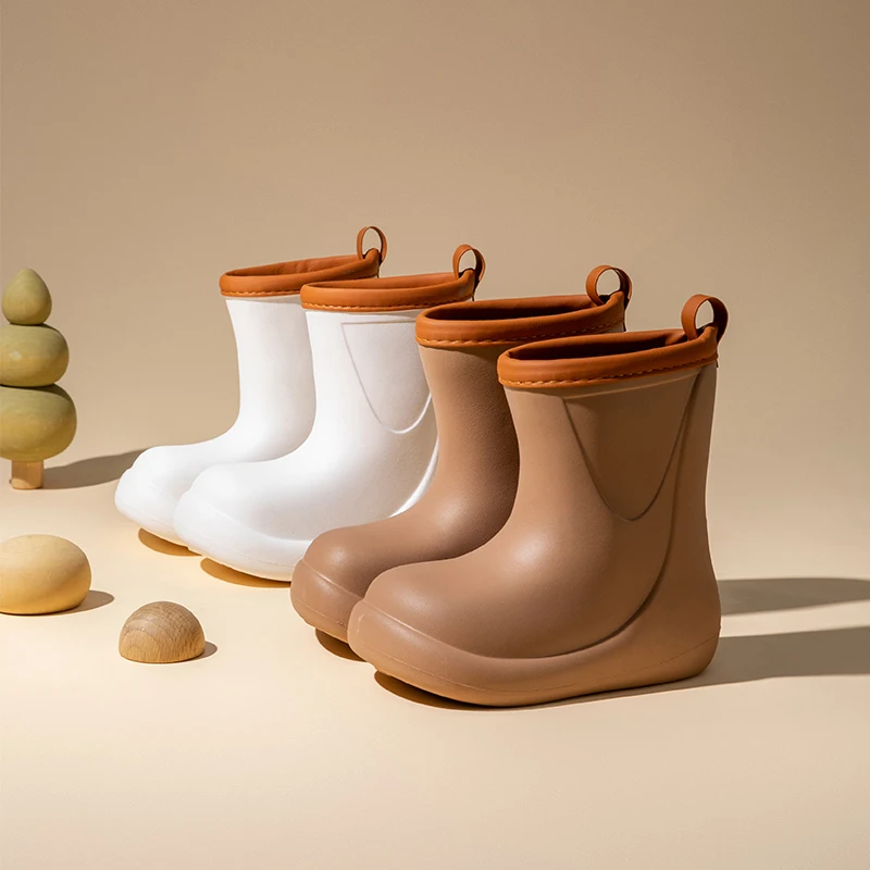 إيفا أحذية المطر للماء الاطفال الرضع احذية المطر عدم الانزلاق الطفل حذاء رياضة الكرتون صبي فتاة طفل مقاوم للماء الأطفال أحذية الصيف