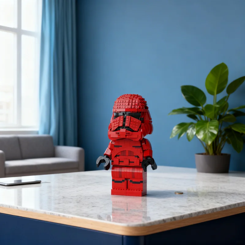 

1171pcs MOC Maxifigure Stand For Sith Trooper Star Battle Model Building Blocks Architecture Toy Christmas Gifts Brick Kids DIY