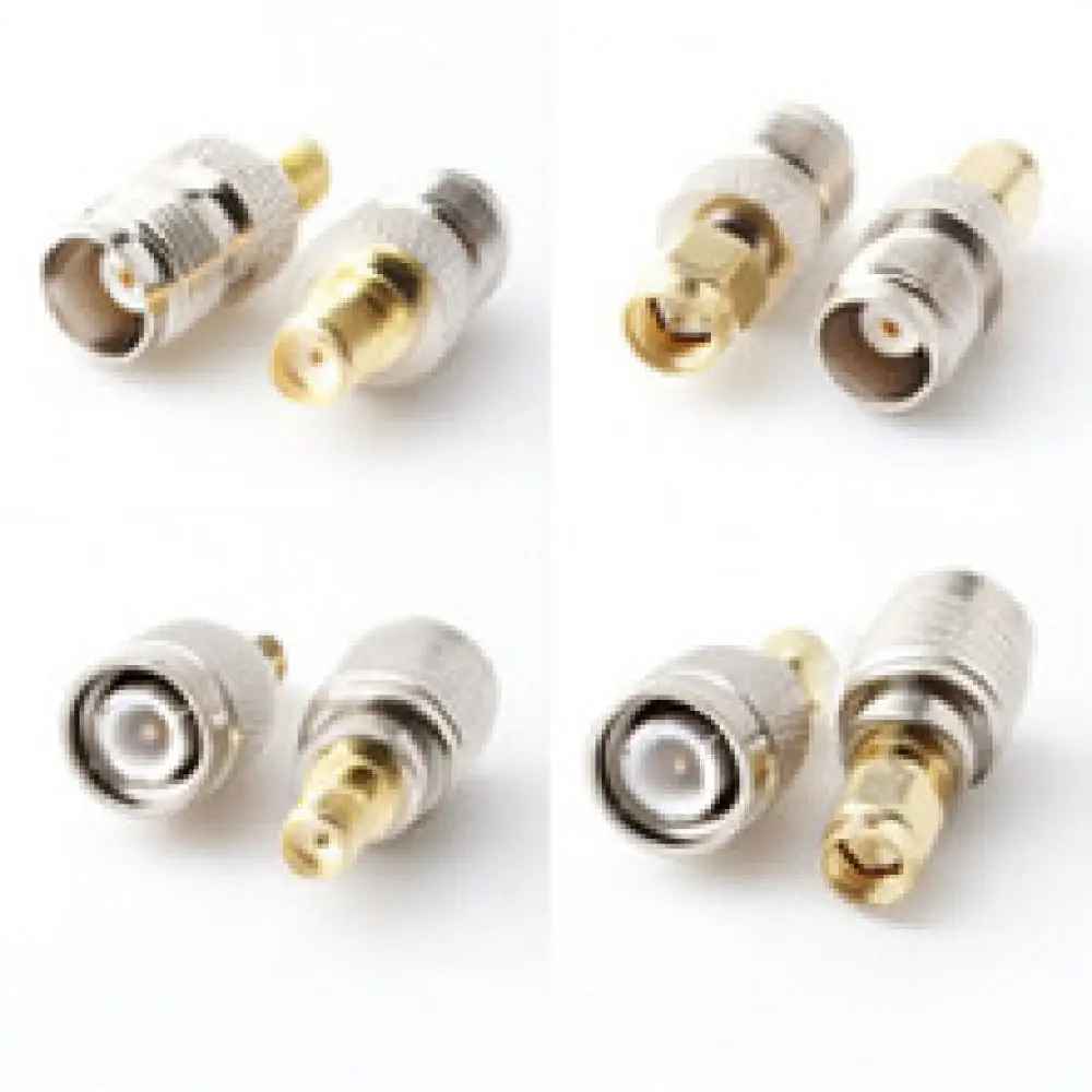 For Vhrf N Type To UHF Type RF Coaxial Adapter Radio Communication Signal Plug Copper Video Audio System Connector