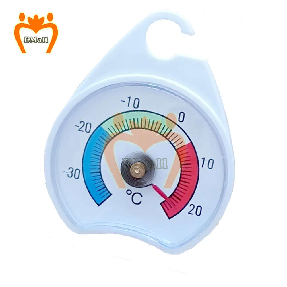 Termómetro de nevera para el hogar, de refrigeración para medidor de temperatura interior y exterior, invernadero, jardín