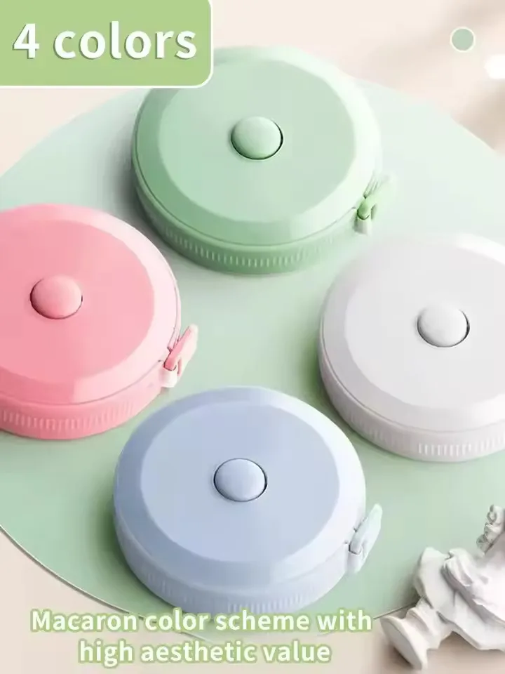 1pc Soft Tape Measure Body Sewing Flexible Ruler For Weight Loss Medical Body Measurement Sewing Tailor Craft 150cm/59.06in