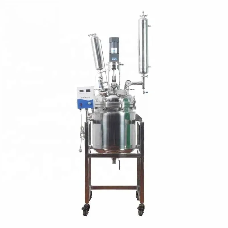 50L Stainless Steel Jacketed Reactor for High Temperature Reactions