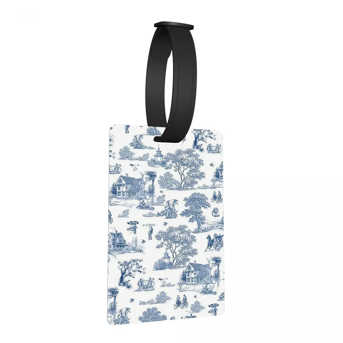 

Бирки для багажа с французским мотивом «Туалет д'Юи», аксессуары для чемоданов, бирка для ручной клади, держатель для идентификационной этикетки с именем и адресом