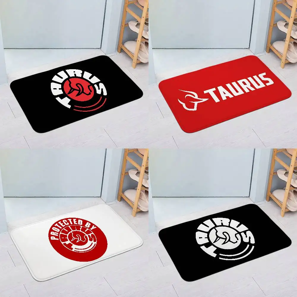 T-Taurus-Firearms Floor Mats Home Laundry Rug Carpet For Living Room Decor Lounge Area Anti-slip Foot Mat Entrance Doormat
