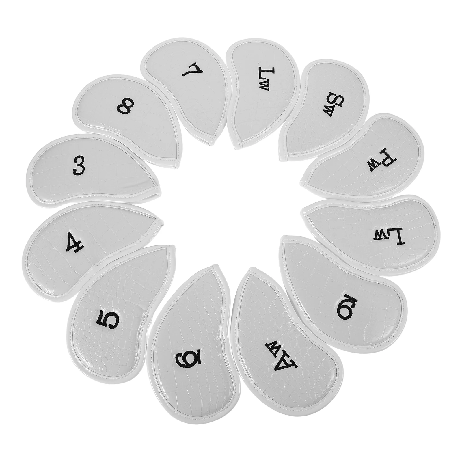 12 Pcs Golf Club Cover Driver Covers for Clubs Sleeves Protectors Cap Protective