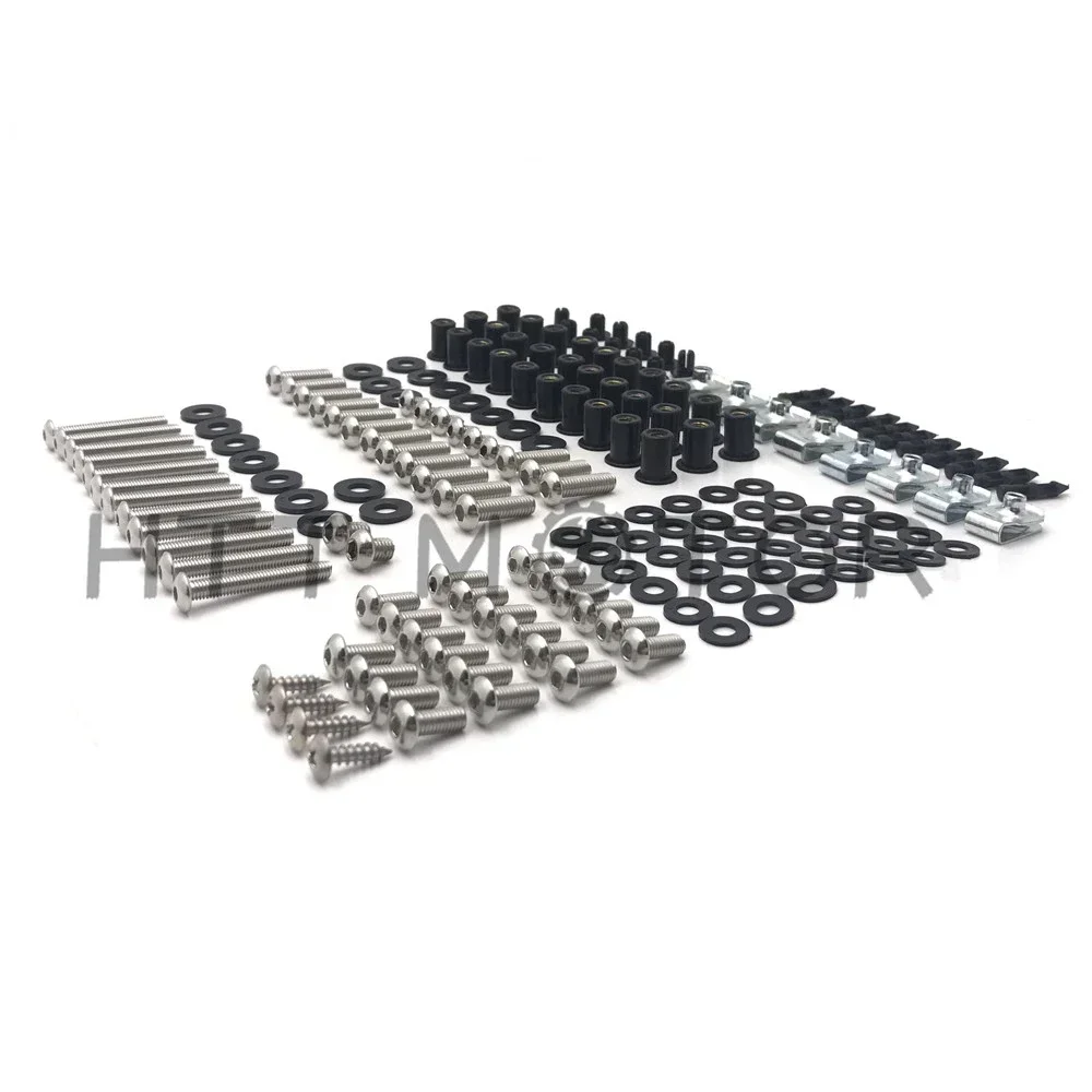 مجموعة مسامير الجسم الكاملة للدراجات النارية لـ 2007-2008 كاواساكي نينجا ZX6R