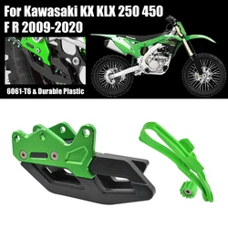 For Kawasaki KXF250 KXF450 KX250F KX450F KXF 250 450 KX 250F 450F Motorcycle CNC Aluminum Chain Guide Guard Protector 2009-2018