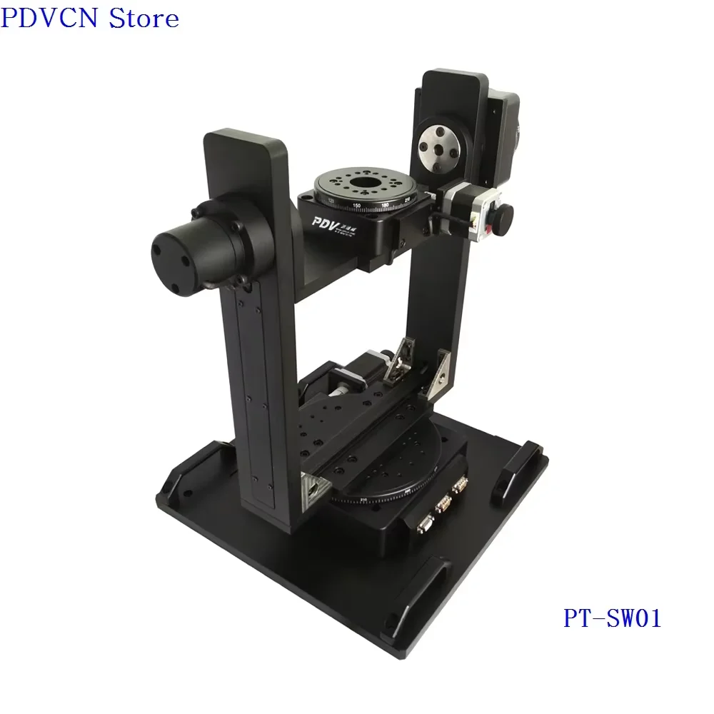 PT-SW01 XYZ 360 degree Rotary stage Electric Rotating machine Optical Rotating Stage Electric XYZ Integral Combinating Platform