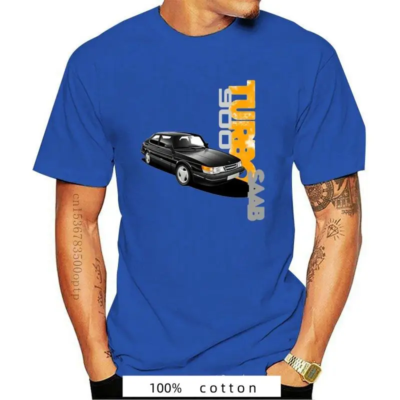 

New 2023 Arrival Men'S Fashion T Shirt T-shirt Russia Classic Saab 900 Turbo Car