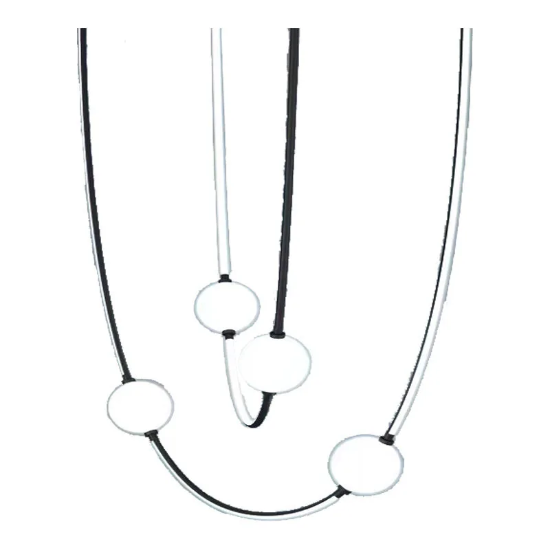 

Nordic simple living room minimalist Italian magic bean line chandelier, designer dining room bar showroom chandelier