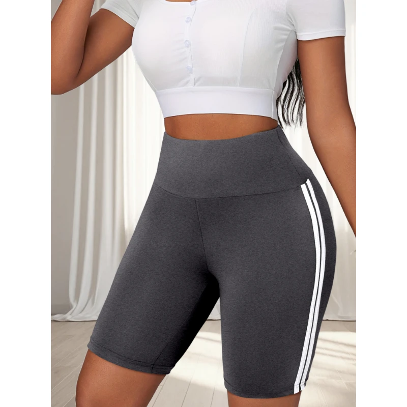 Women's Shorts Summer Trend Essential High Waisted Fitness Shorts Daily Sports Wearable High Stretch Five Pants