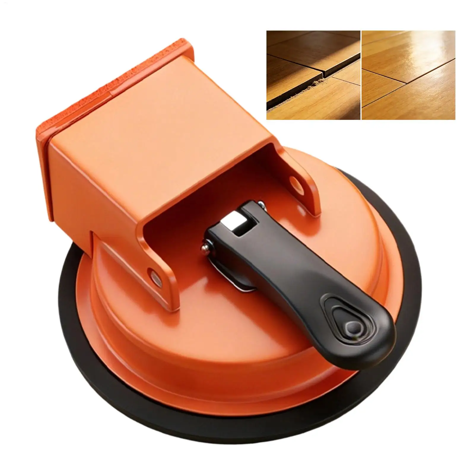 

Heavy-duty floor gap repair tool, floor clamp with suction cup, suitable for repairing gaps in wood, tile, vinyl, and flooring