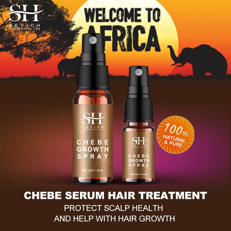 10ml African Chebe Spray Oil for Fast Hair Growth Repair Damaged Visible Result Stop Breakage Promotes Hair Growth For Women Men - view 6