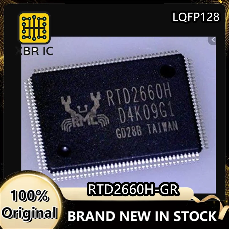 

(5/20 pieces) RTD2660H-GR LQFP-128 RTD2660H LCD TV motherboard driver chip Brand new original authentic spot fast delivery