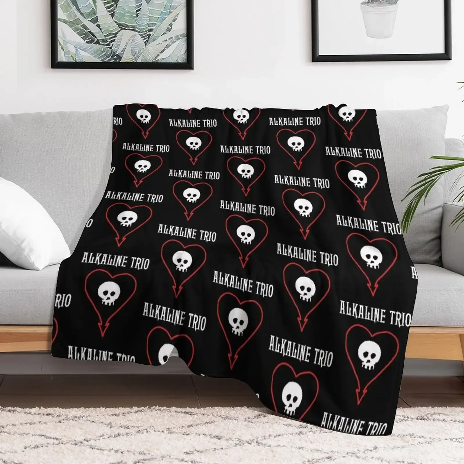 ALKALINE TRIO Throw Blanket Sleeping Bag Blankets For Baby Bed Kid'S Blankets