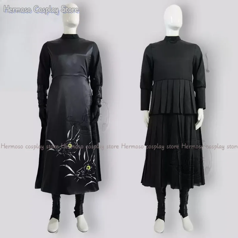 Presale Zilu Cosplay Costume Dress Wig Women Men Black Green Cos Outfit for Carnival Comic Convention Themed Party Dress Up Suit view 4