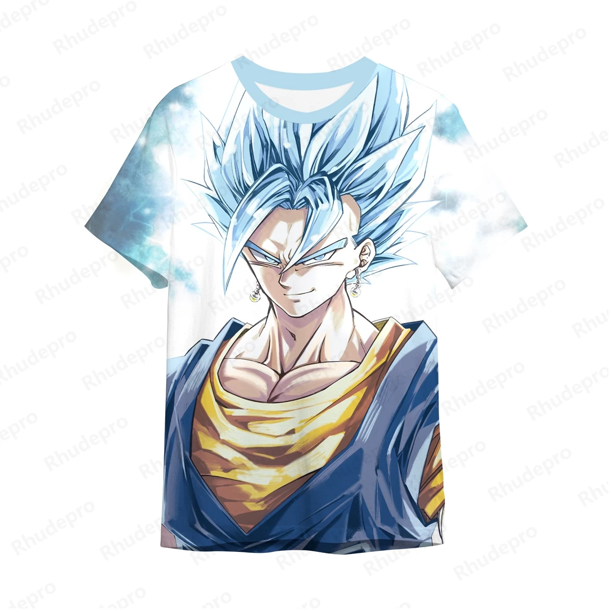 Zomer Y 2K Heren T-Shirt Hoge Kwaliteit Dragonballz Kleding Vegeta Tops Hiphop Goku Harajuku Stijl Super Saiya Shirts 100-5xl