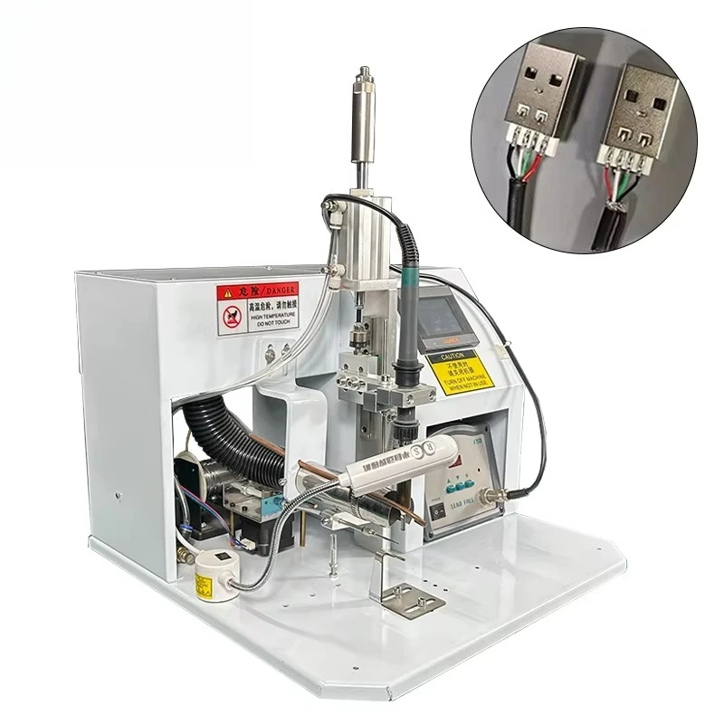 

Mini Semi-Automatic Soldering Machine Desktop Performance Precision Soldering Iron 220V/110V 1 Year