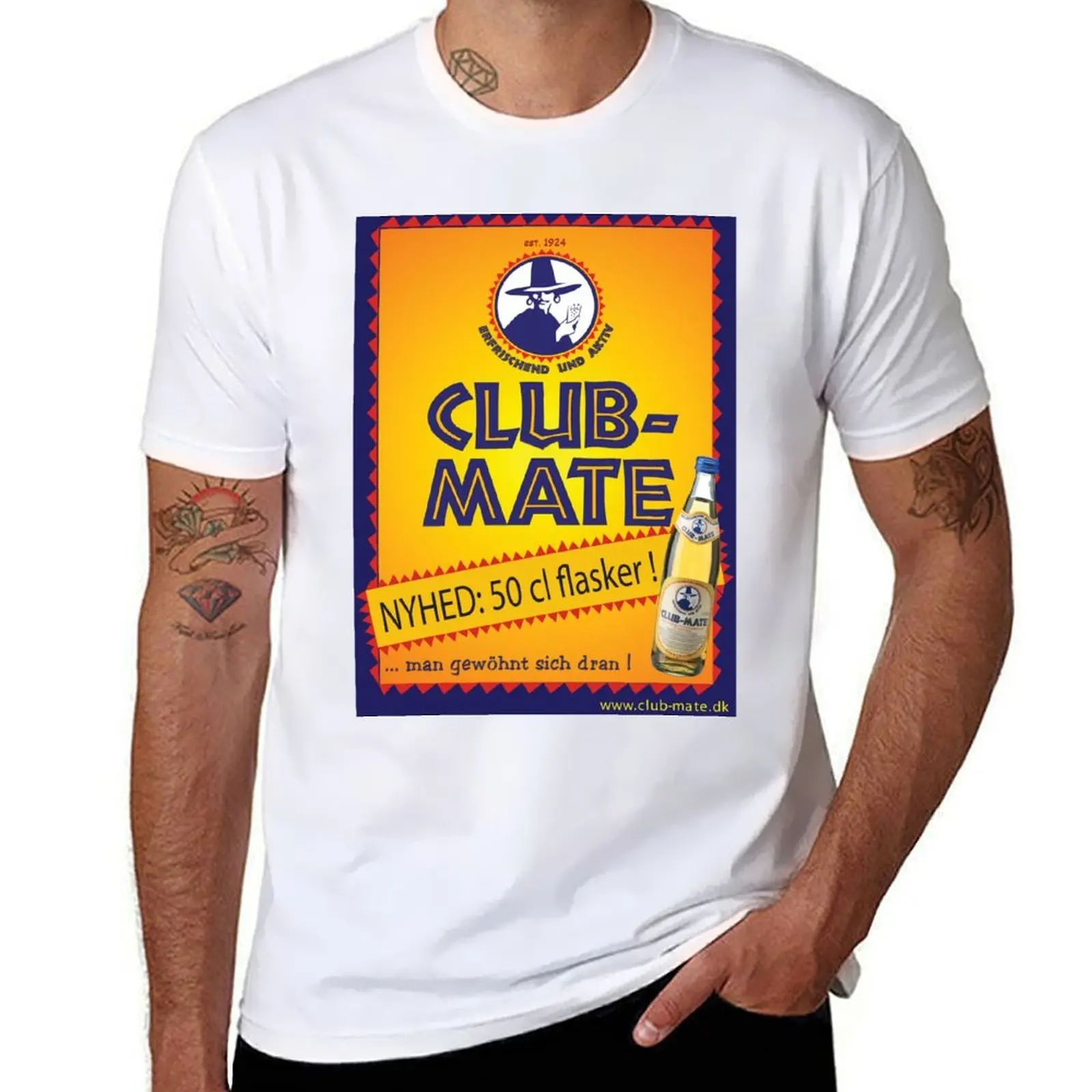 

Club Mate T-Shirt man t shirts cotton cotton t shirts high quality T-Shirt