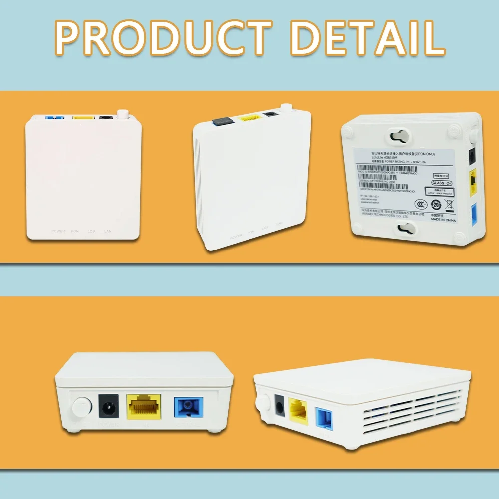 OPTFOCUS-Herramienta de fibra FTTH, nuevo Roteador, ONU, XPON, GPON, 1GE, Original, HG8310M