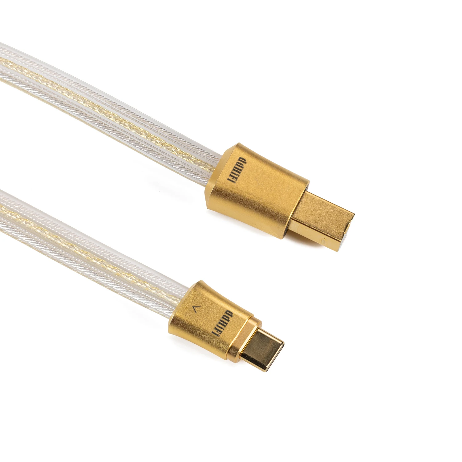 DDHIFI TC19BC Gold Pure Silver Digital Signal Cable (Gold Edition) with SoftFlex PVC Insulation for Flexibility