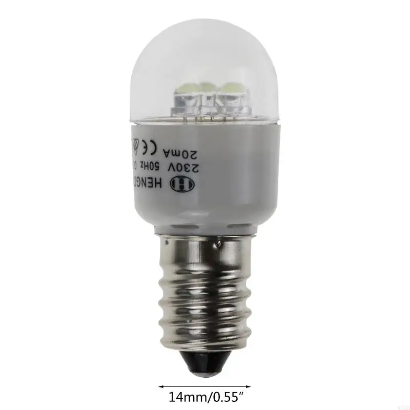 97QD مصابيح آلة الخياطة LED 14 مم قطرها الخارجي المصابيح البيضاء