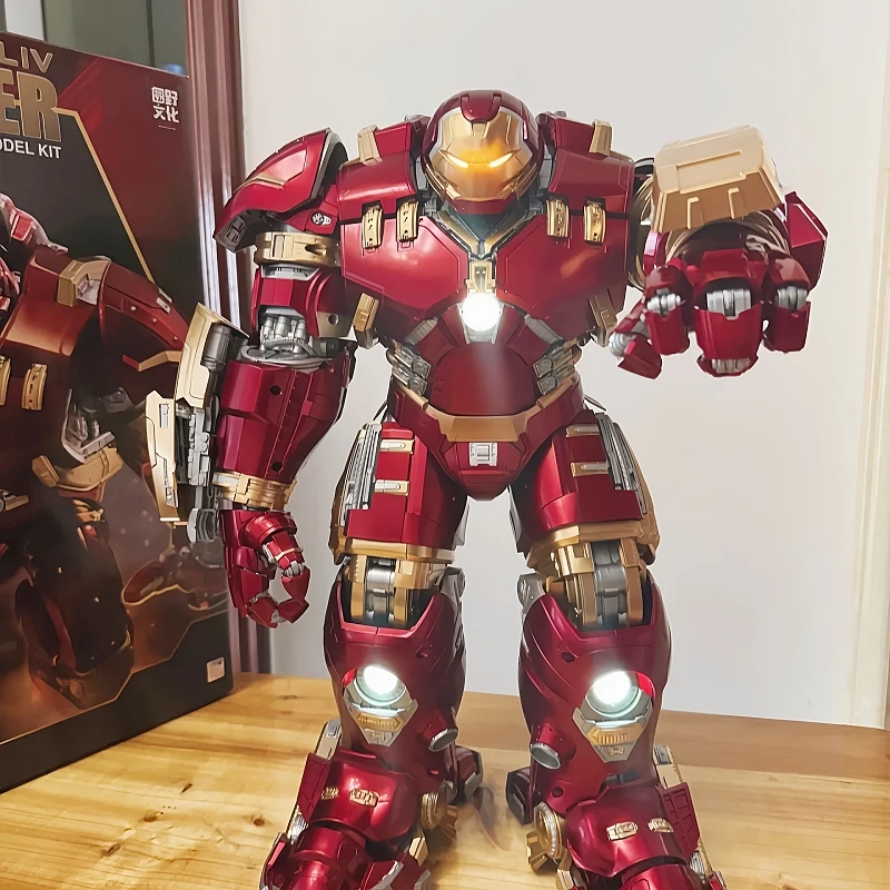 New Arrival Hot Sale Marvel Legends Iron Man Figure Mark Hulkooster Hulkbuster Armor Assembly Model Toy Gifts Boy Christmas Gift