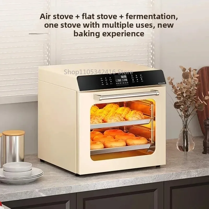 Household Electric Oven with Fermentation Function, Small Automatic Blast Oven – Large Capacity Atomizing Baking StoveforHomeUse