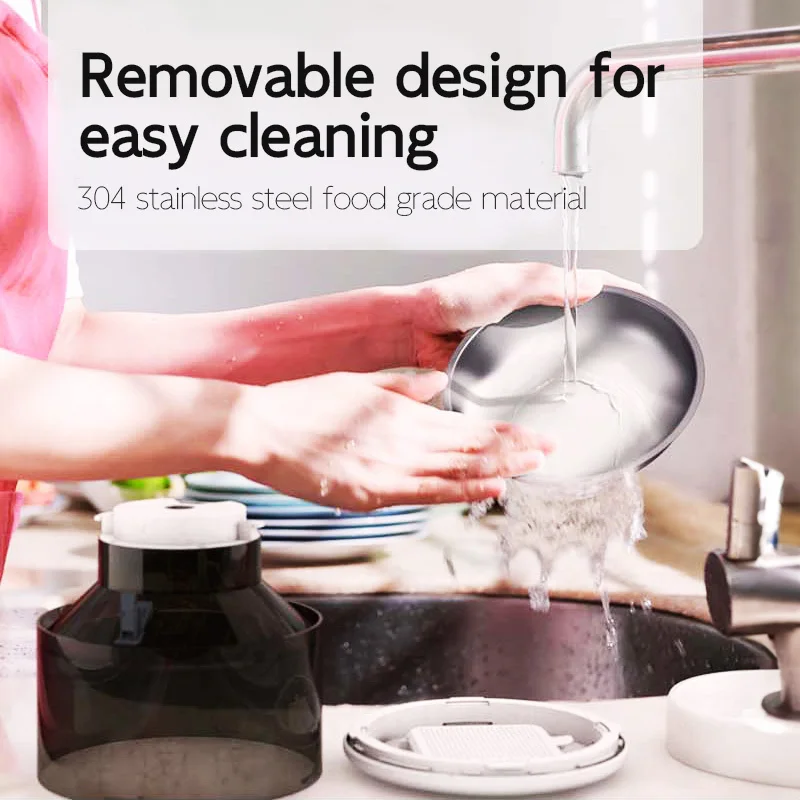 Alimentatore automatico intelligente per animali domestici WiFi Dispenser di alimenti programmabile ecologico per cani e gatti Tempi e parti di alimentazione lenta