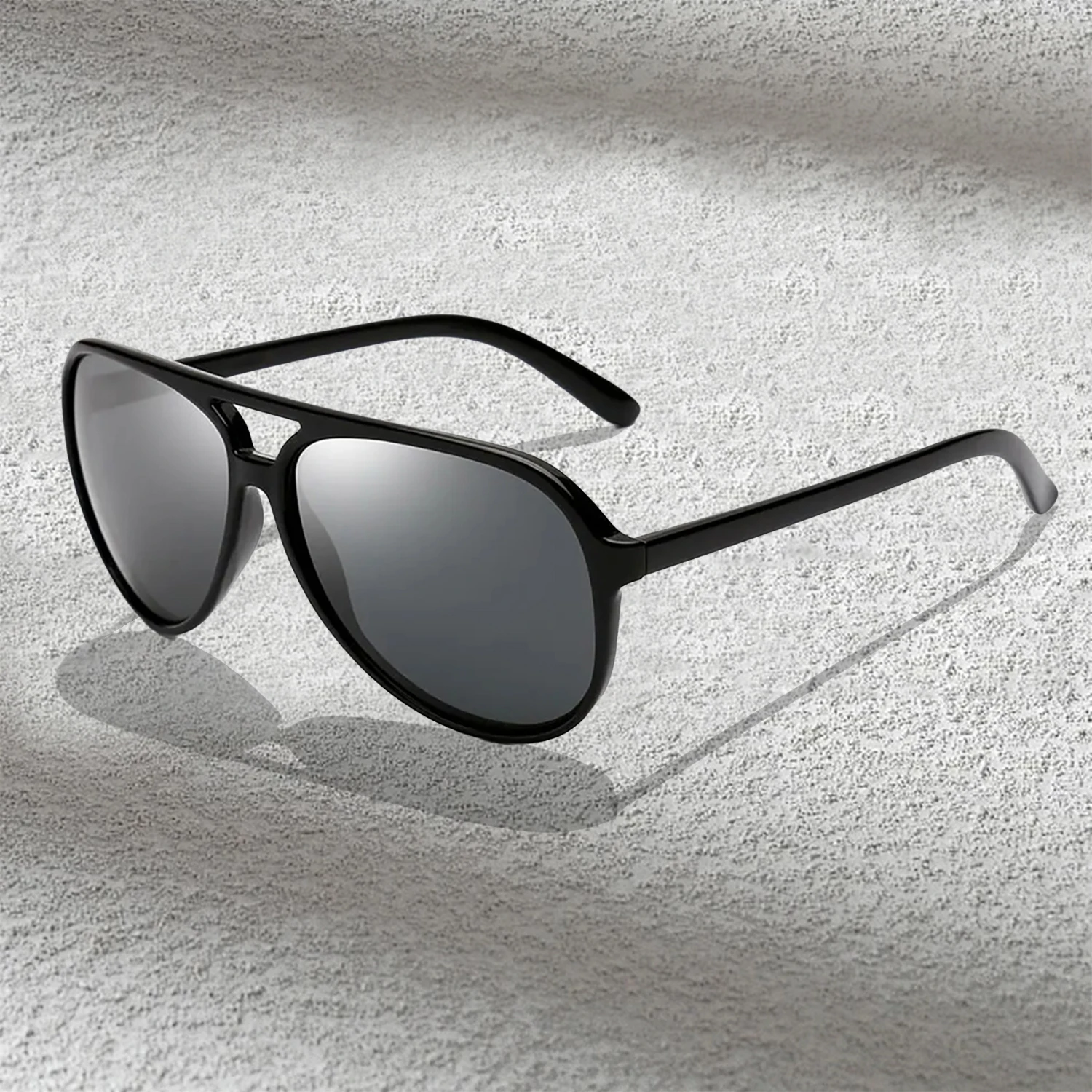 Trend ige Farbverlauf blaue Linse übergroße Pilot Sonnenbrille Frauen Marke Design Vintage Schildpatt Luftfahrt Männer Sonnenbrillen Sonnenbrille – Detail 6