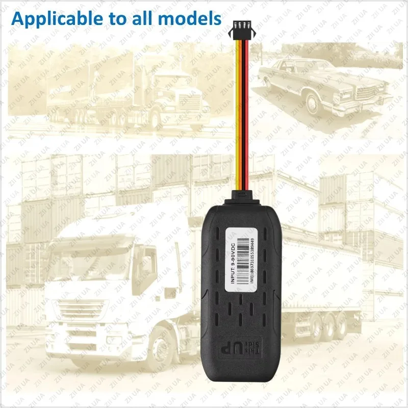 4G Vehicle GPS Tracker ACC Detection SOS Alarm Motorcycle GPS Tracker Remote Cut Off Engine Car GPS Tracker Fleet Management