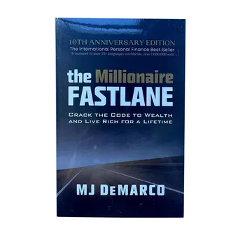 MJ DeMarco의 Millionaire Fastlane, 영어로 평생 페이퍼백, 부를 부자로 만드는 코드 균열 