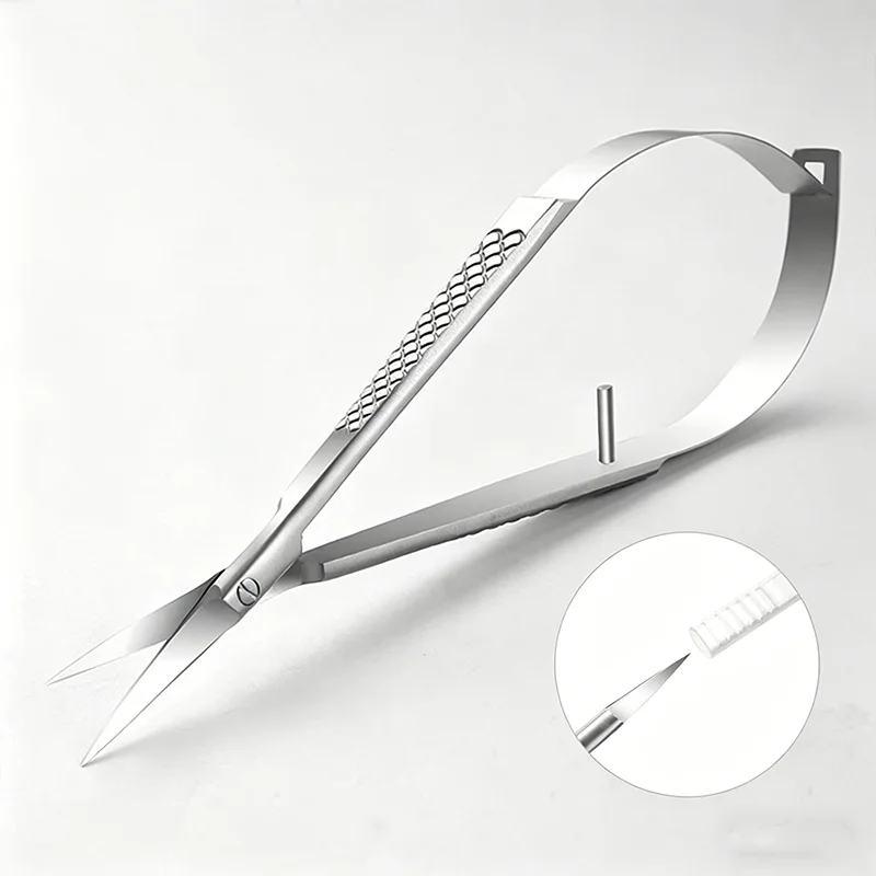 

Eye Conjunctiva Scissors Fine Scissors Ultra-precision Etching Sheet PE Detail Operation Scissors