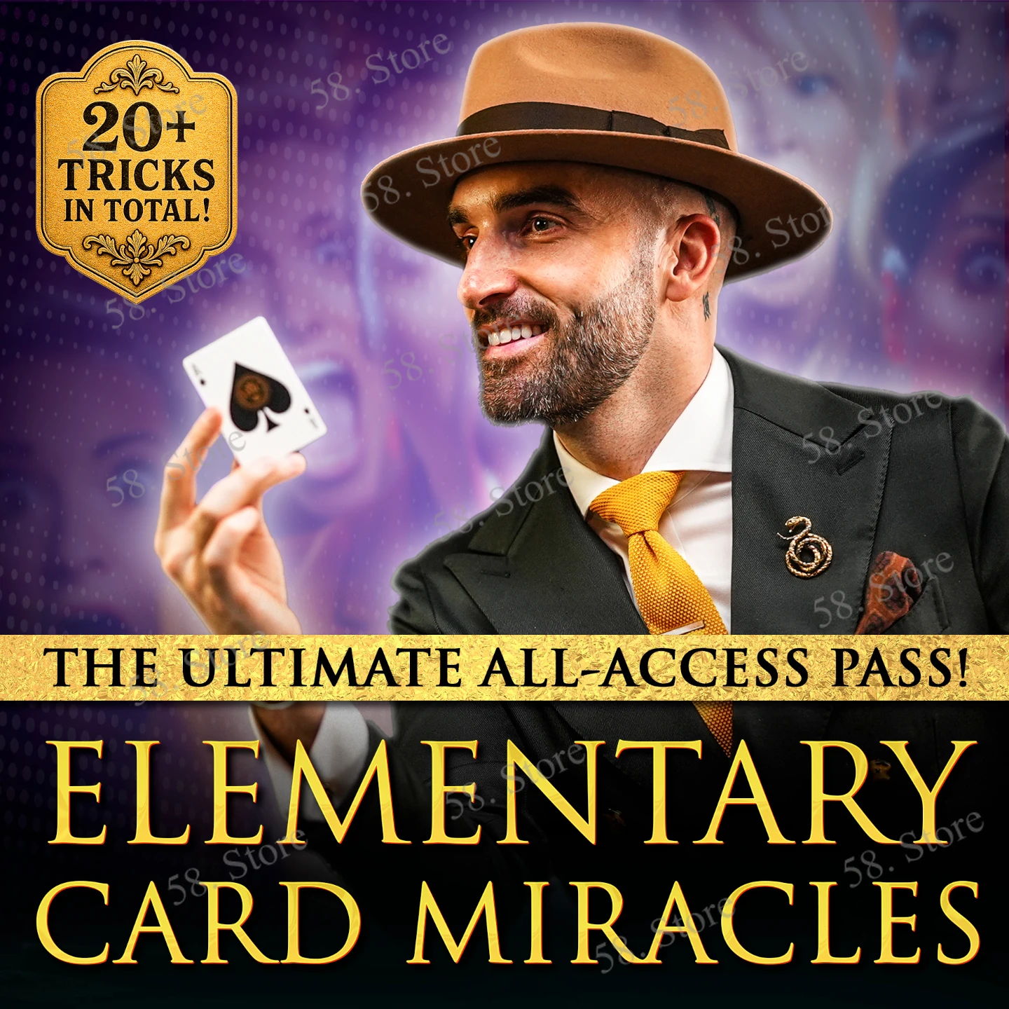 DMC – Elementary Card Miracles Vol 1-4 Magic tricks ( 58 Store Download )