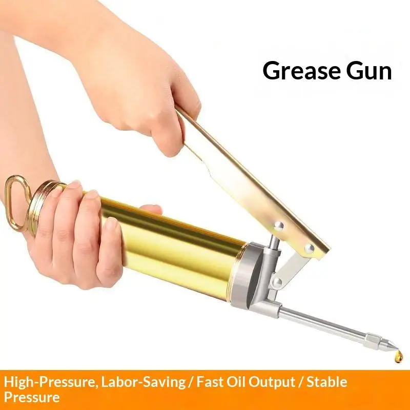 Heavy Duty Grease 100 200 400CC Capacity High Pressure Fast Oil Output For Auto Repair Machinery Maintenance