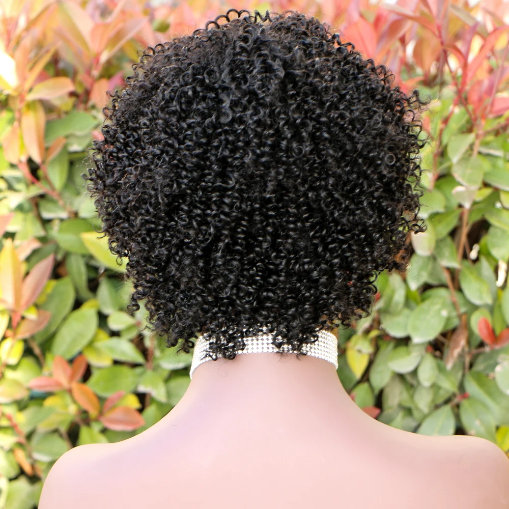 Short Curly Pixie Cut Wig for Women