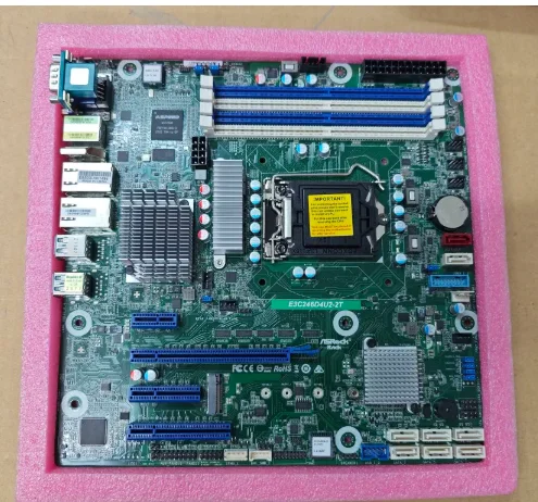 

High-end New Main Board Yongqing E3C246D4U2-2T, MATX, IPMI, Dual Port X 5.50 Million Megabit NAS Preferred