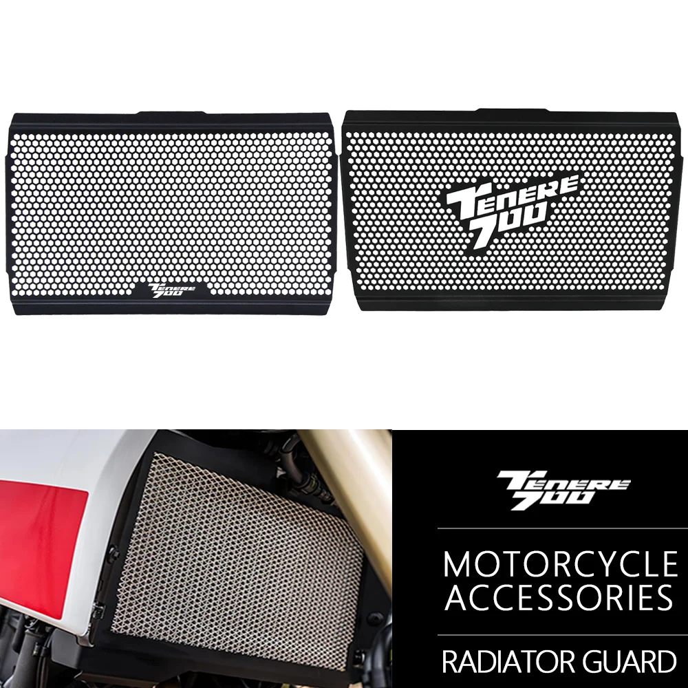 

2023 2024 For Yamaha Tenere 700 Rally Tenere700 T7 Rally 2019-2022 Motorcycle Accessories Radiator Guard Grille Cover Protector