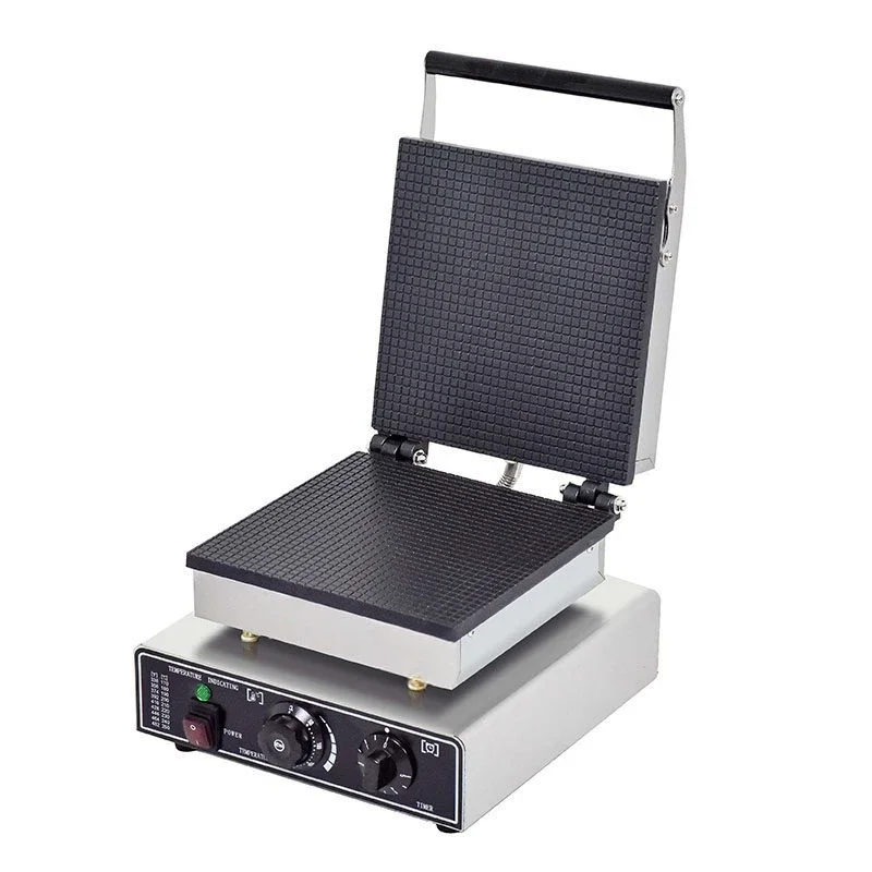 New Square Ice Cream Skin Crisp Leather Machine Commercial Egg Cone Electric Heating Cone Machine Ice Cream Crisp Cone Machine